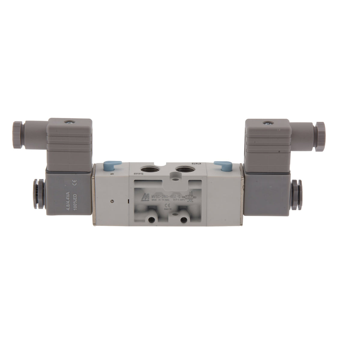 G1/4'' 230V AC 5/2 vías Válvula de solenoide biestable 2-8bar MVSC-260