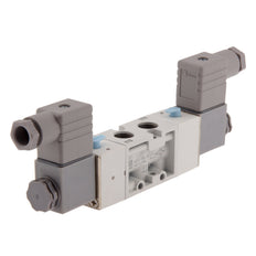 NPT 1/4'' 24V DC 5/2 vías Válvula de solenoide biestable 2-8bar MVSC-260