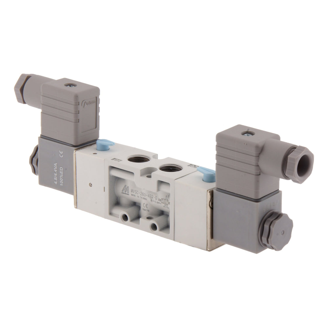 G1/4'' 230V AC 5/2 vías Válvula de solenoide biestable 2-8bar MVSC-260