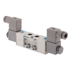 G1/4'' 230V AC 5/2 vías Válvula de solenoide biestable 2-8bar MVSC-260