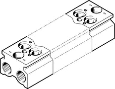 Festo Bloque De Conexión - 550621