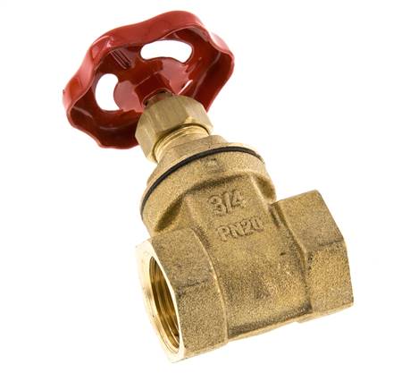 Válvula de compuerta de latón G3/4'' EPDM 20 bar - GL2BM