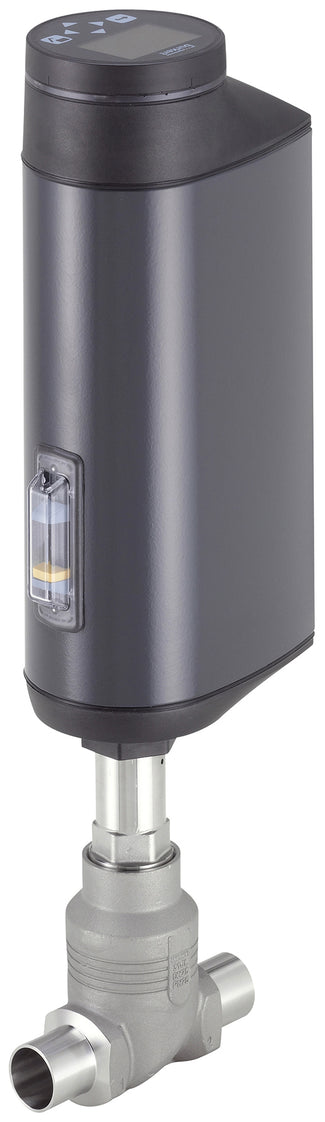 Válvula de Globo Eléctrica de Acero Inoxidable NC de Control de Procesos de Extremo Soldado de 1 1/2 Pulgada - 3361 - 308980