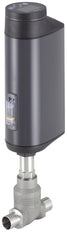 Válvula de Globo Eléctrica de Acero Inoxidable NC de Control de Procesos de Extremo Soldado de 1 1/2 Pulgada - 3361 - 308980