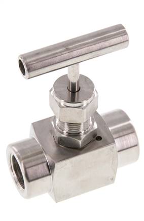 G1/2'' Válvula de aguja de acero inoxidable PTFE 300 bar - NLS