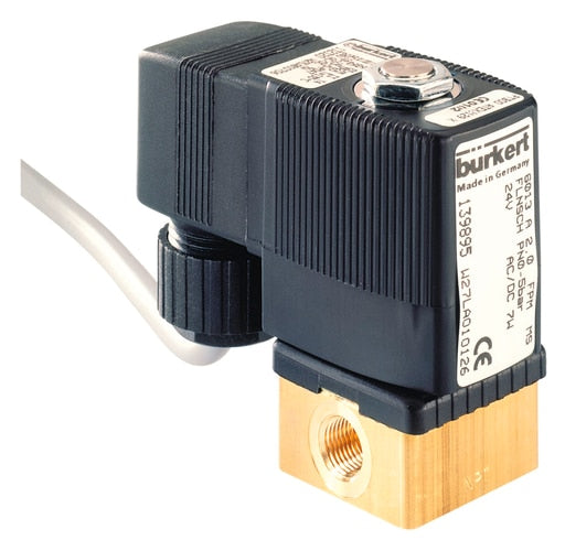 Electroválvula G1/4'' NC Latón EPDM 0-8bar/116psi 24VDC 6013 317404