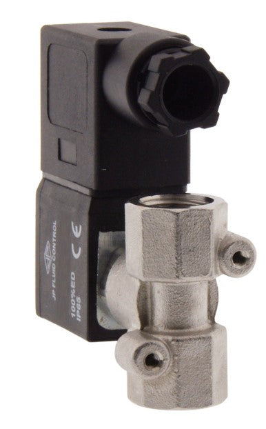 Electroválvula CM-DA 1/4'' Acero inoxidable FKM 0-10bar 24V DC