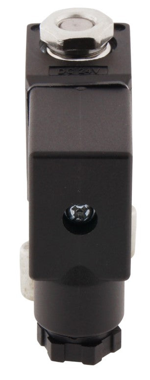 Electroválvula CM-DA 1/8'' NPT Acero inoxidable FKM 0-10bar 12V DC