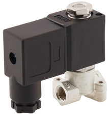 Electroválvula CM-DA 1/8'' NPT Acero inoxidable FKM 0-10bar 24V AC