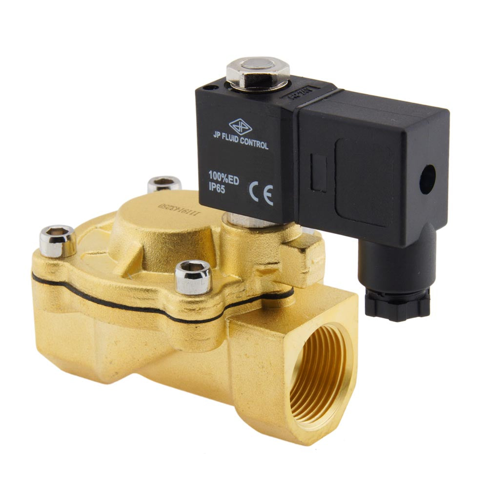 Electroválvula CM-IA 3/4'' compacta de latón FKM 0,5-12bar 24V DC