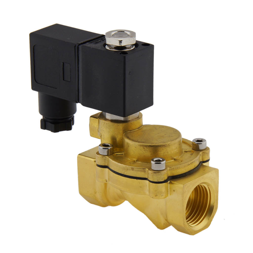 Electroválvula CM-IA 1/2'' compacta de latón FKM 0,5-12bar 24V DC