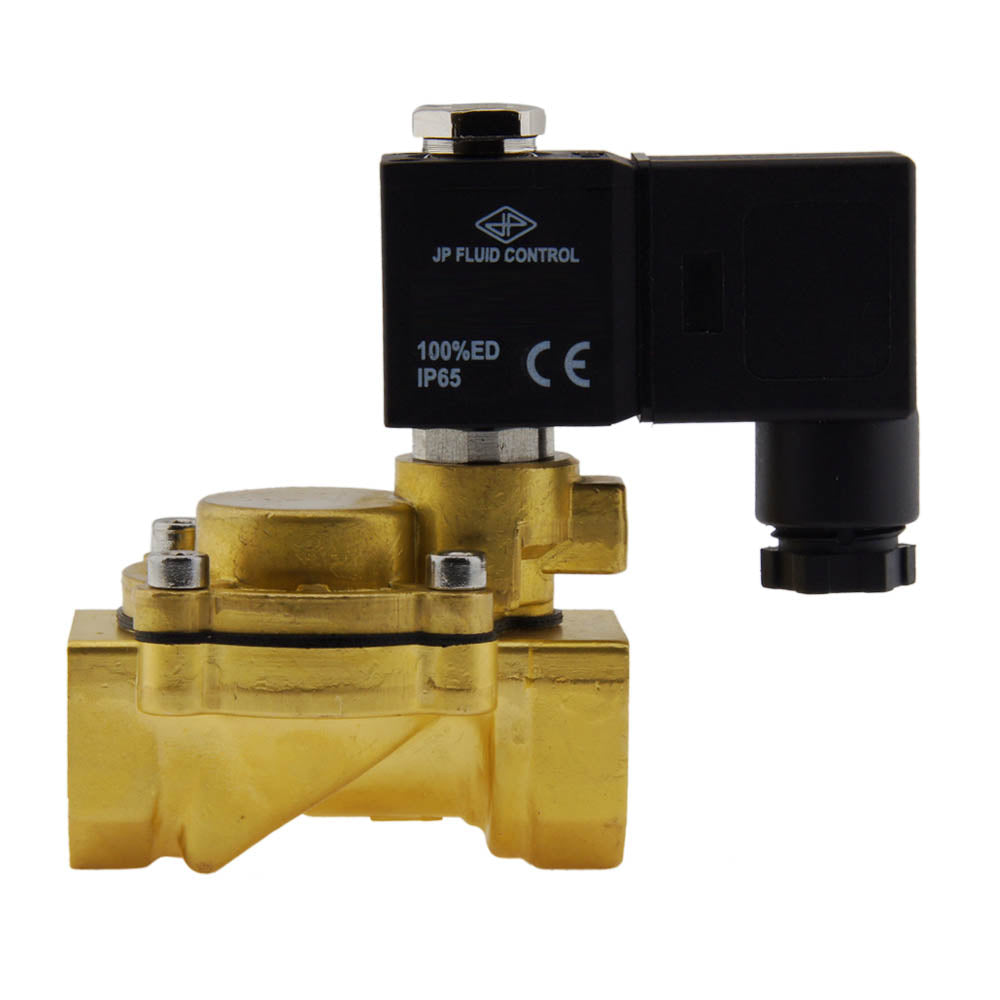 Electroválvula CM-IA 1/2'' compacta de latón EPDM 0,5-12bar 12V DC