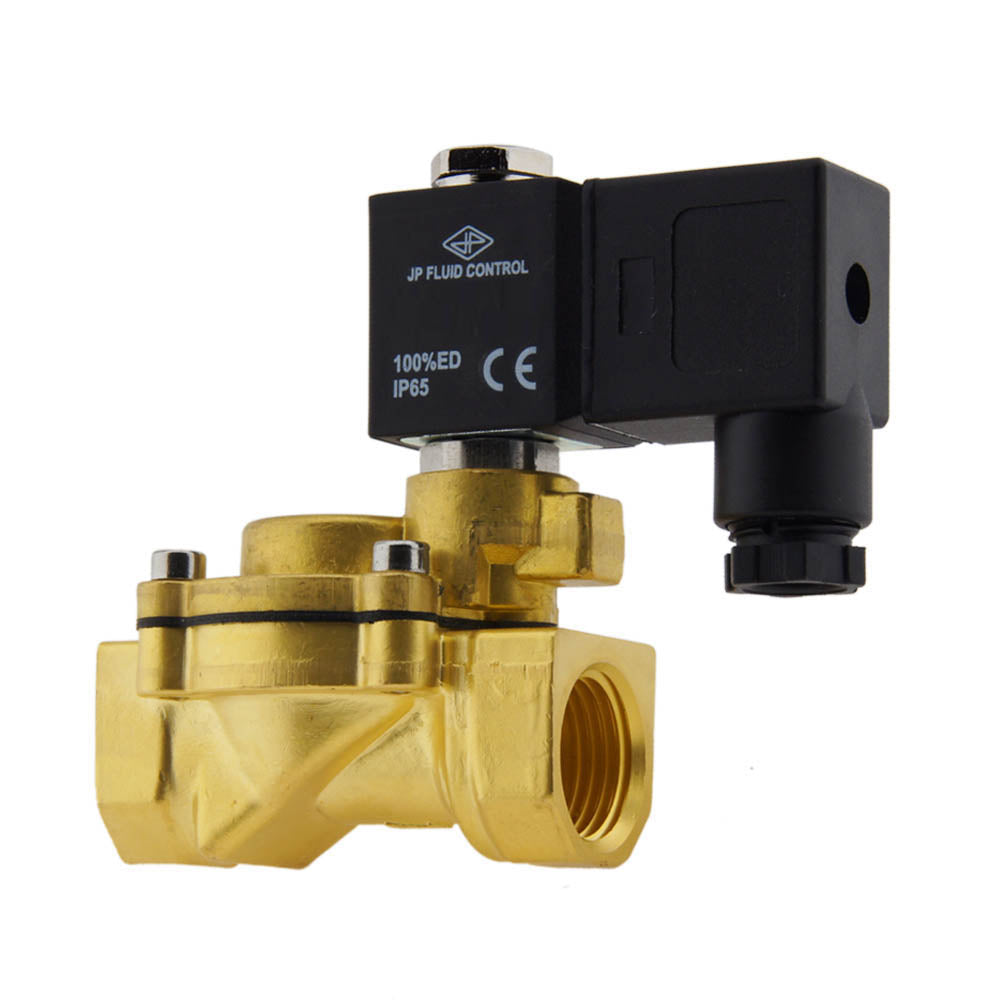 Electroválvula CM-IA 1/2'' compacta de latón FKM 0,5-12bar 12V DC