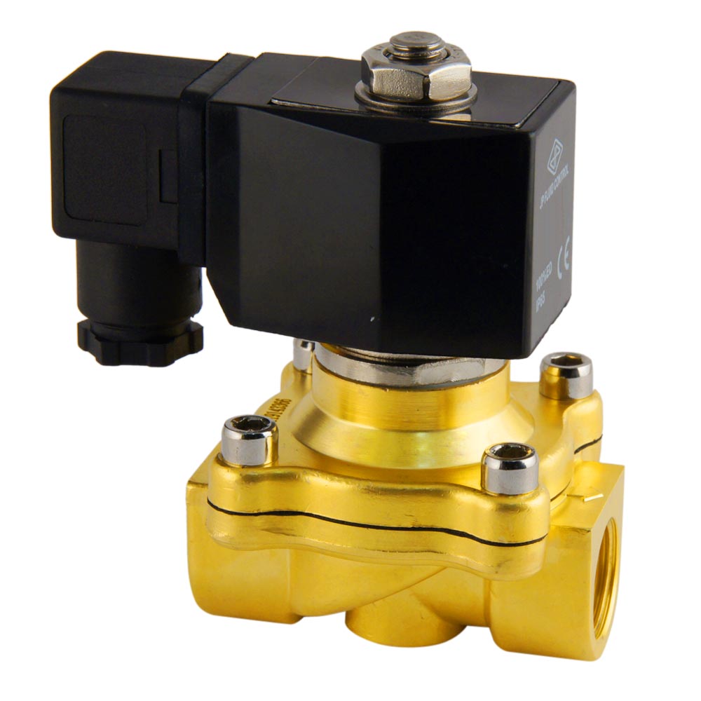 Electroválvula DF-SA 1/2'' latón EPDM 0-6bar 12V DC