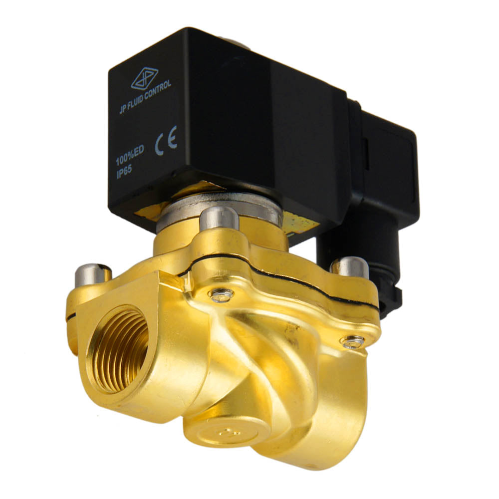 Electroválvula DF-SA 1/2'' latón EPDM 0-6bar 12V DC
