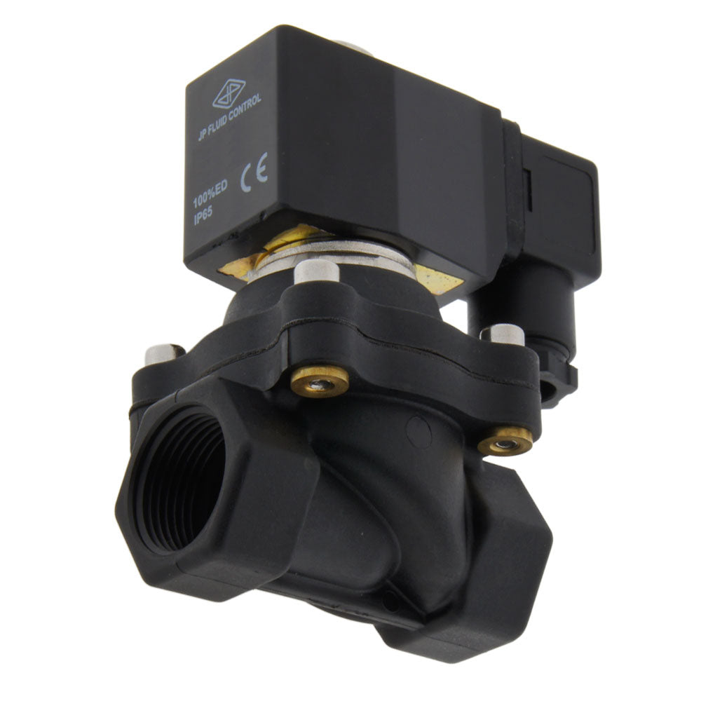 Electroválvula DF-SA 1'' Nylon EPDM 0-6bar 12V DC