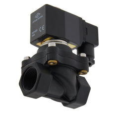 Electroválvula DF-SA 1'' Nylon EPDM 0-6bar 12V DC