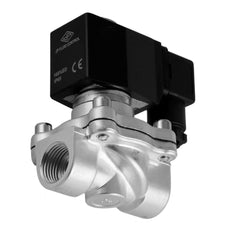 Electroválvula DF-SA 1/2'' acero inoxidable FKM 0-10bar 230V AC