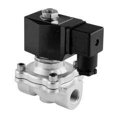 Electroválvula DF-SA 3/8'' Acero inoxidable FKM 0-6bar 12V DC
