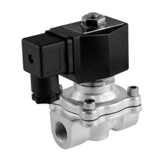 Electroválvula DF-SA 3/8'' Acero inoxidable FKM 0-10bar 380V AC