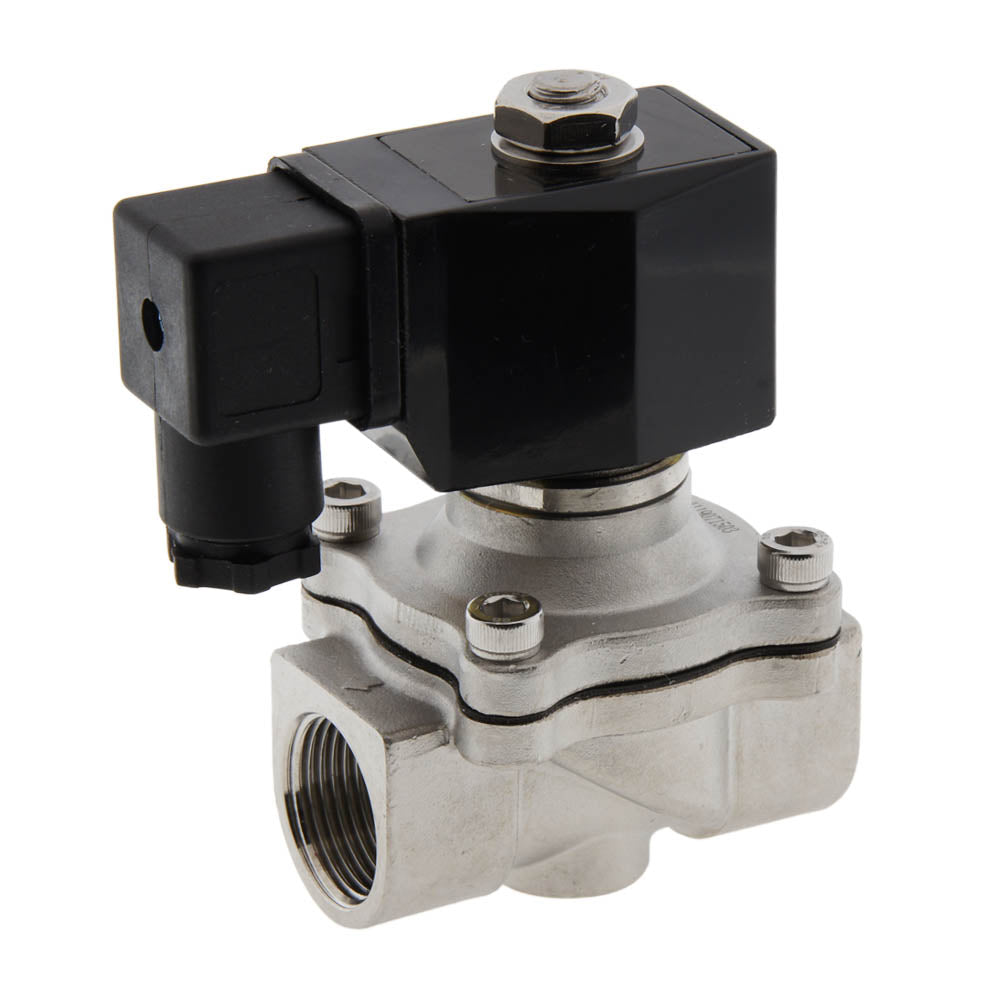 Electroválvula DF-SA 3/4'' acero inoxidable FKM 0-10bar 230V AC