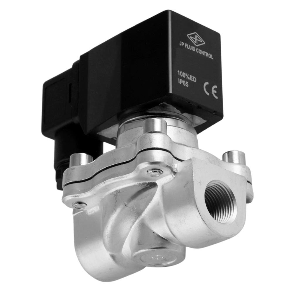 Electroválvula DF-SA 3/8'' Acero inoxidable FKM 0-10bar 380V AC