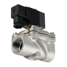Electroválvula DF-SA 1'' acero inoxidable FKM 0-10bar 380V AC