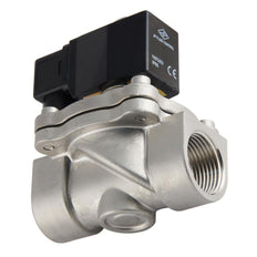 Electroválvula DF-SA 1'' acero inoxidable FKM 0-10bar 380V AC