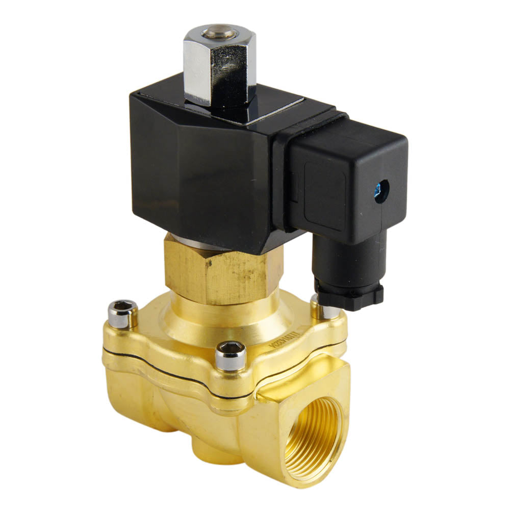 Electroválvula DF-SB 3/4'' NO latón FKM 0-3bar 12V DC