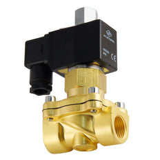 Electroválvula DF-SB 1/2'' NO latón FKM 0-5bar 230V AC