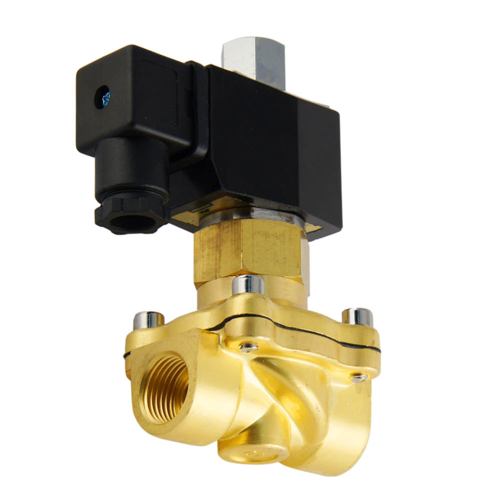 Electroválvula DF-SB 1/2'' NO latón FKM 0-5bar 230V AC