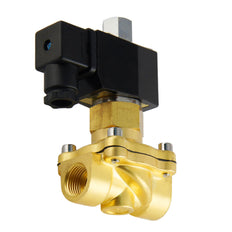 Electroválvula DF-SB 1/2'' NO latón FKM 0-5bar 230V AC