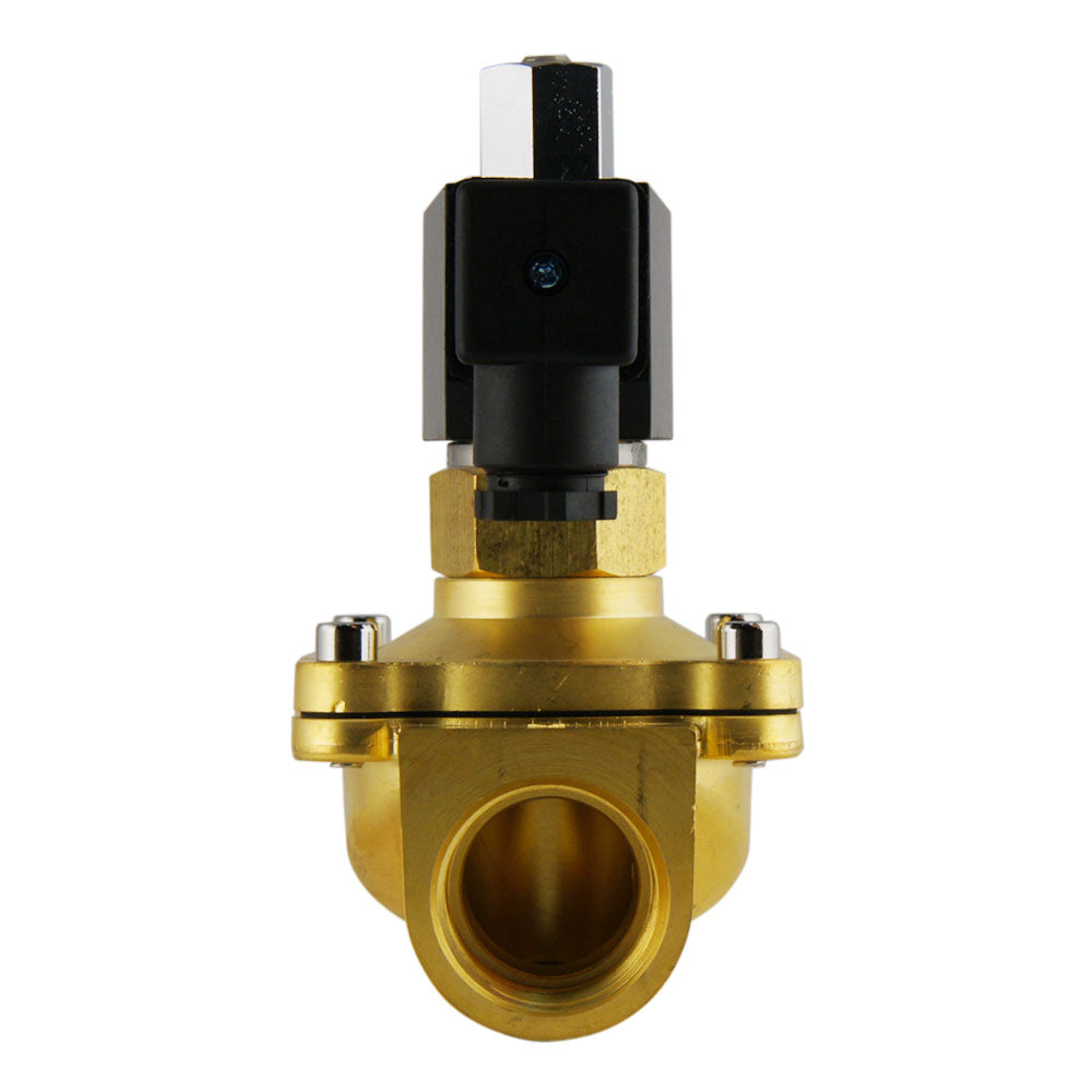 Electroválvula DF-SB 1'' NO latón EPDM 0-3bar 12V DC