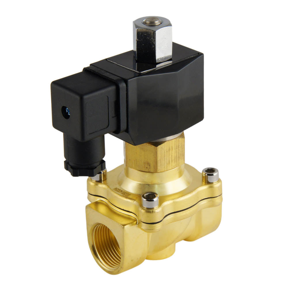 Electroválvula DF-SB 3/4'' NO latón FKM 0-3bar 12V DC