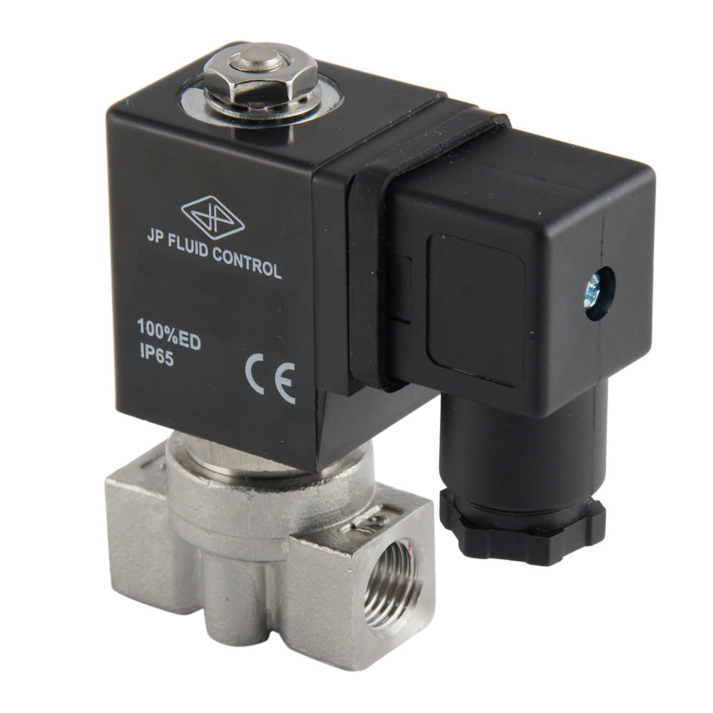 Electroválvula ST-DA 1/4'' acero inoxidable FKM 0-13bar 24V AC