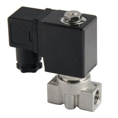 Electroválvula ST-DA 1/4'' acero inoxidable EPDM 0-13bar 24V DC