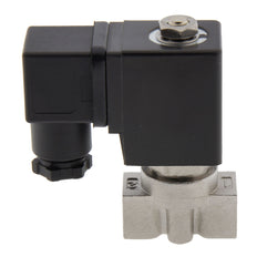 Electroválvula ST-DA 1/8'' acero inoxidable FKM 0-13bar 12V DC