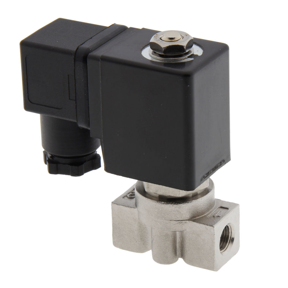 Electroválvula ST-DA 1/8'' acero inoxidable FKM 0-13bar 24V AC