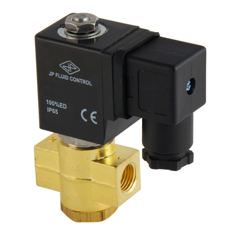 Electroválvula ST-DB 1/4'' NO latón EPDM 0-12bar 24V AC