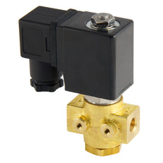 Electroválvula ST-DB 1/8'' NO latón FKM 0-12bar 230V AC