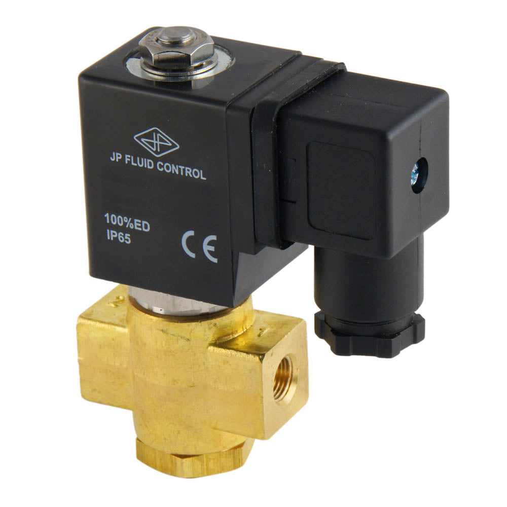 Electroválvula ST-DB 1/8'' NO latón EPDM 0-12bar 24V AC