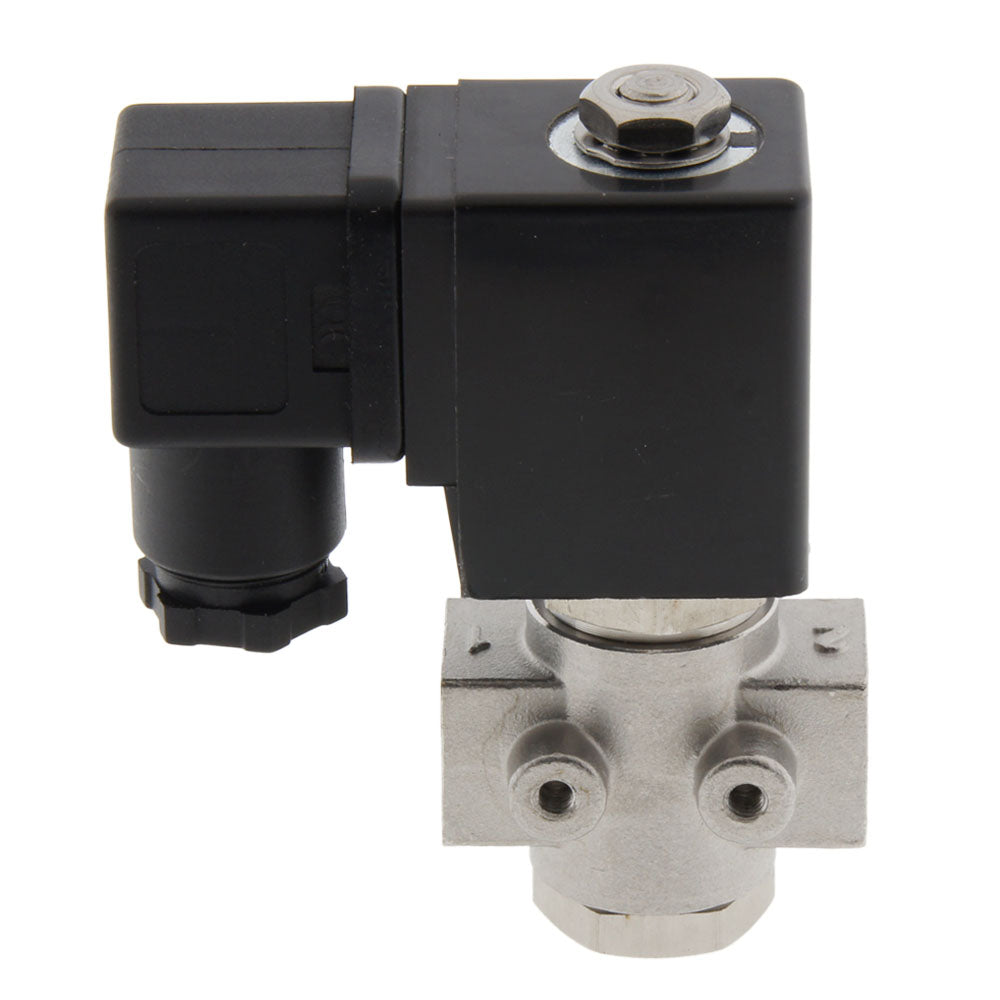 Electroválvula ST-DB 1/4'' NO acero inoxidable EPDM 0-12bar 120V AC
