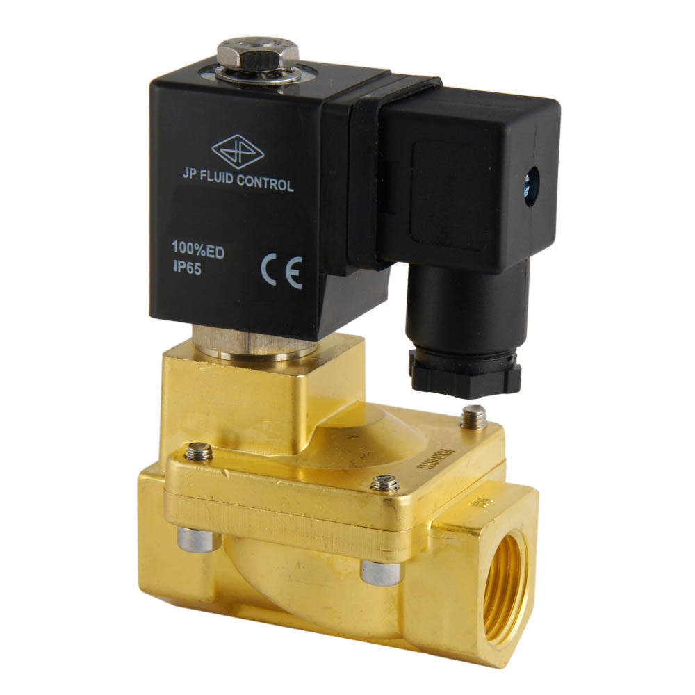 Electroválvula ST-IA 1/2'' NPT latón FKM 0,5-16bar 24V DC