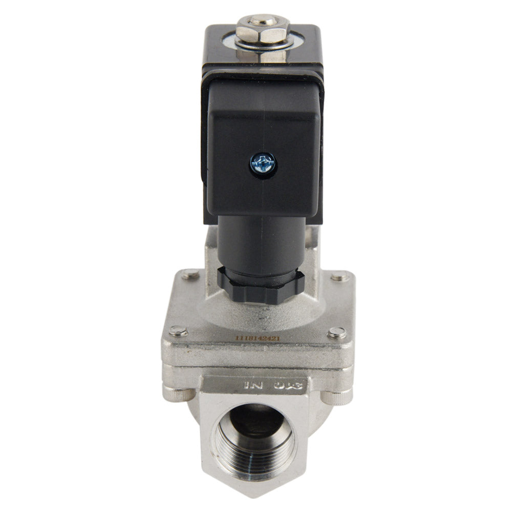 Electroválvula ST-IA 1/2'' acero inoxidable FKM 0,5-16bar 230V AC