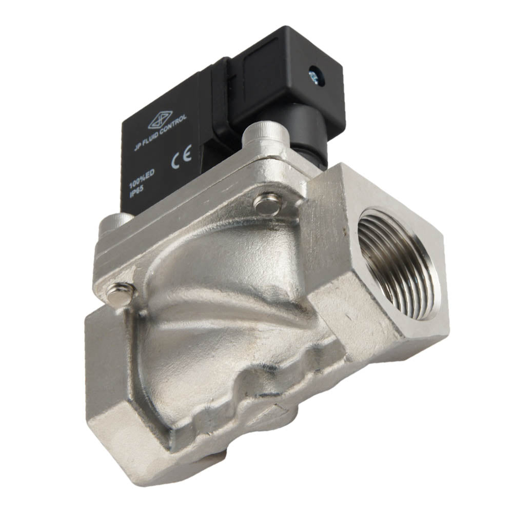 Electroválvula ST-IA 1'' acero inoxidable FKM 0,5-16bar 12V DC