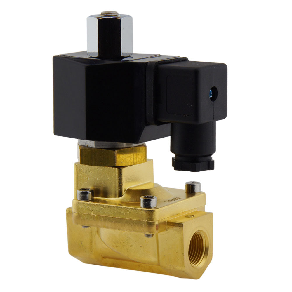 Electroválvula ST-IB 3/8'' NO latón EPDM 0,5-13bar 12V DC