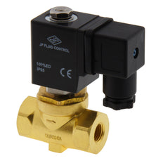 Electroválvula ST-SA 1/4'' NPT latón FKM 0-10bar 12V DC