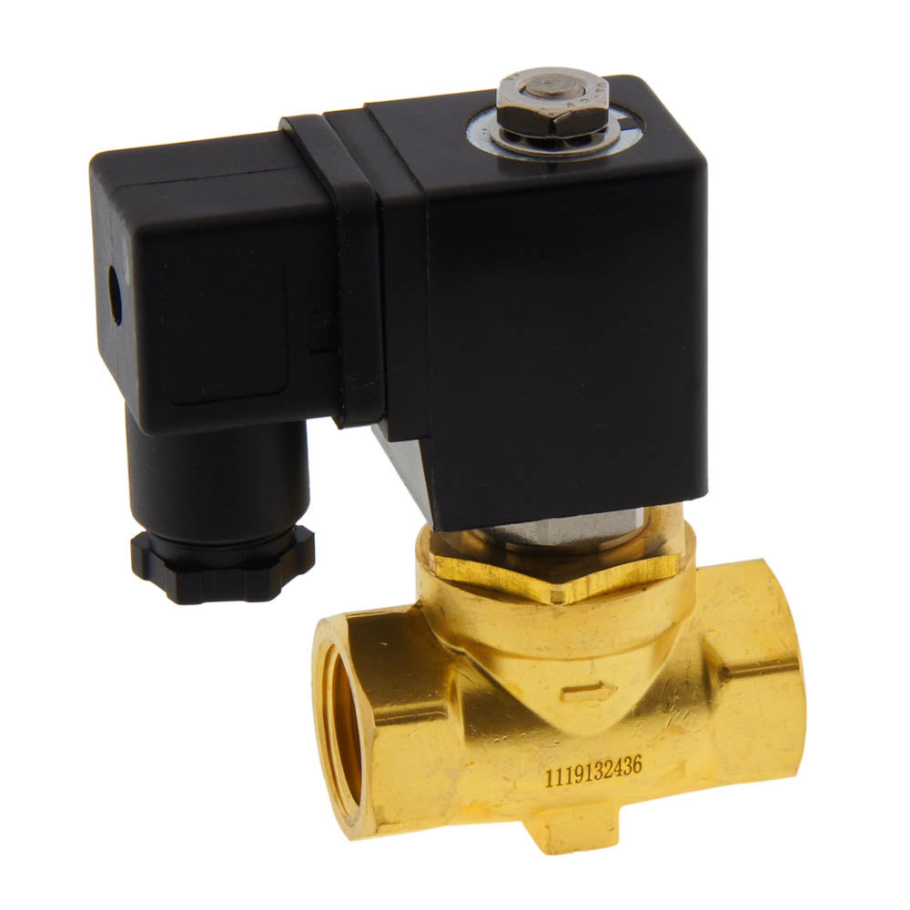 Electroválvula ST-SA 1/2'' latón FKM 0-10bar 24V DC