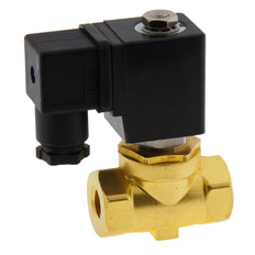 Electroválvula ST-SA 1/4'' NPT latón FKM 0-10bar 12V DC