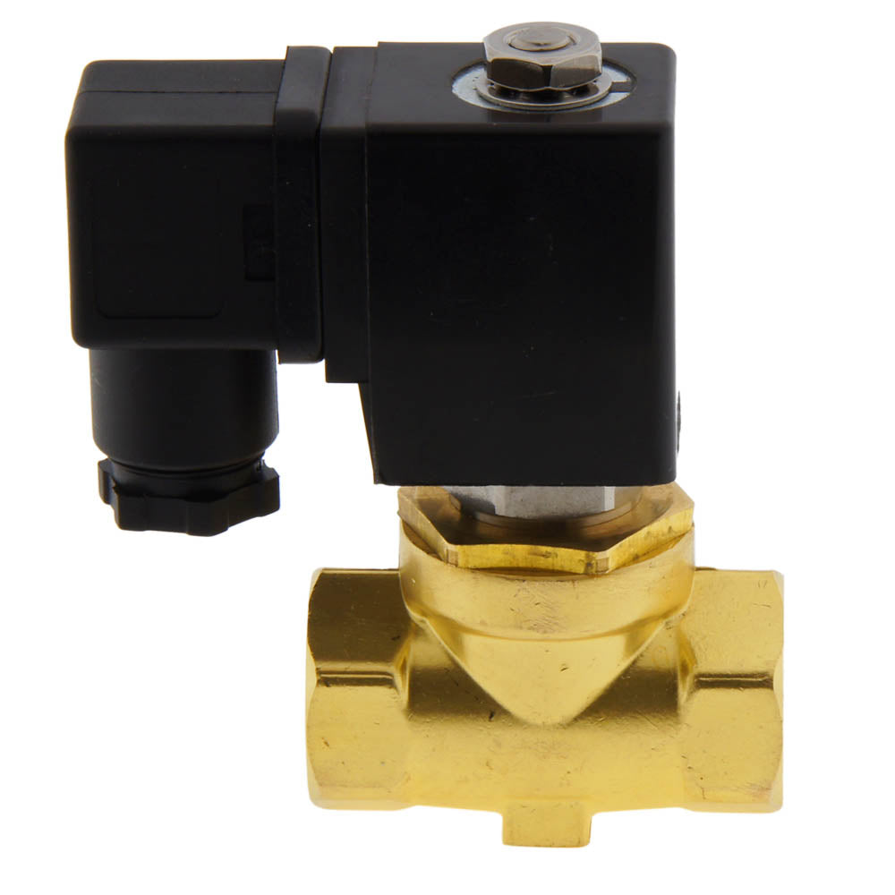 Electroválvula ST-SA 1/4'' NPT latón FKM 0-10bar 12V DC